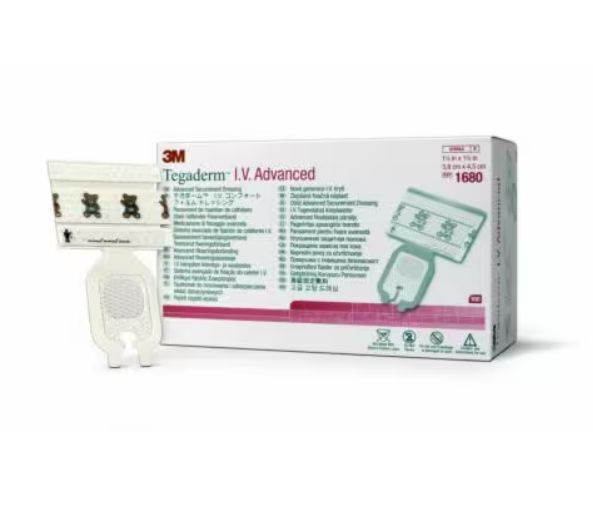 Curativo Tegaderm Transparente IV Advanced 8,5cm X 11,5cm 3m