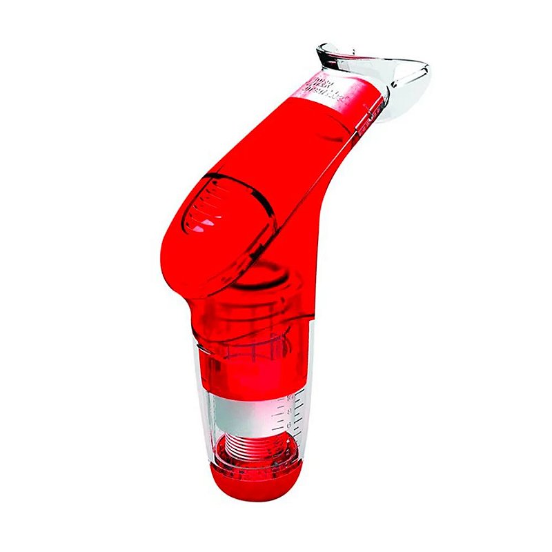 Respirador C/ Válvula Plus Medic HR Vermelho Esporte PowerBreathe