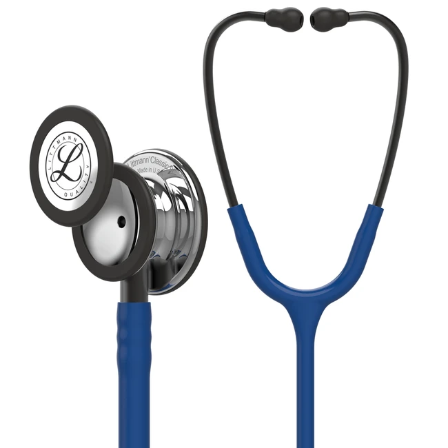 Estetoscópio Littmann Classic III Azul Espelhado 3M - Cirúrgica