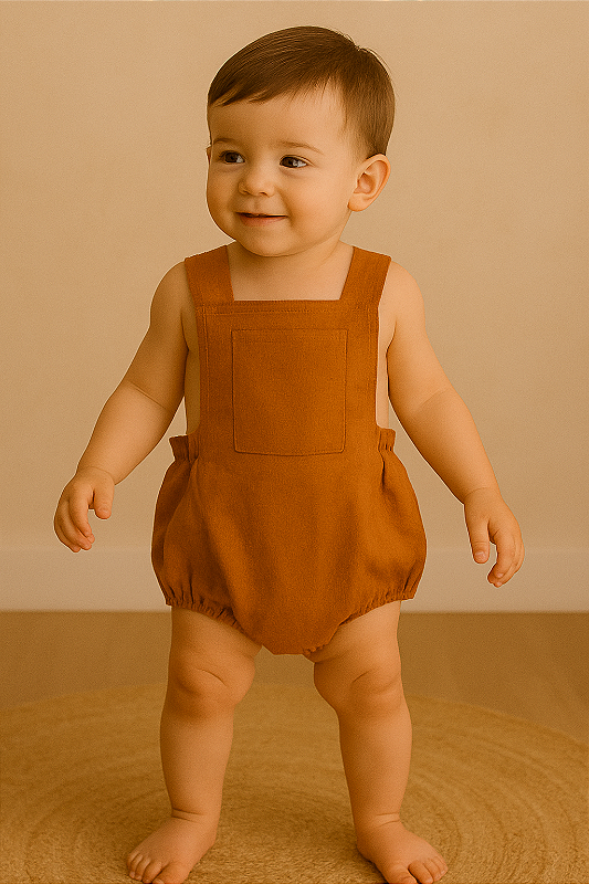 Romper Bruno terracota