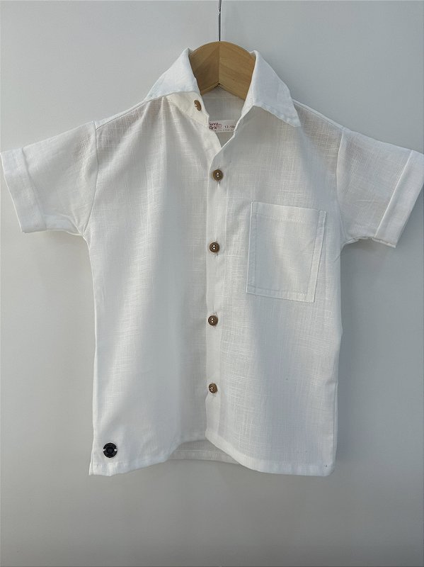 Camisa Flame Off White