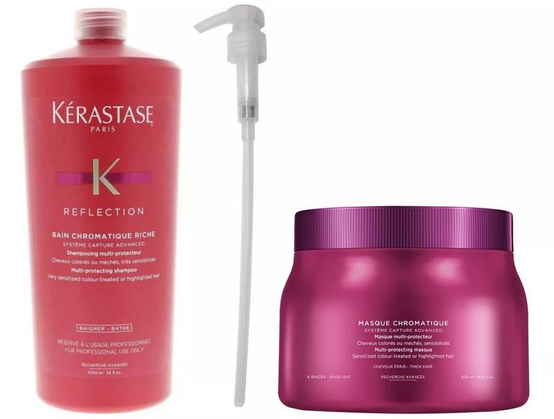 Kit Kerastase BAIN CHROMATIQUE RICHE 1L+MASQUE CHROMATIQUE 