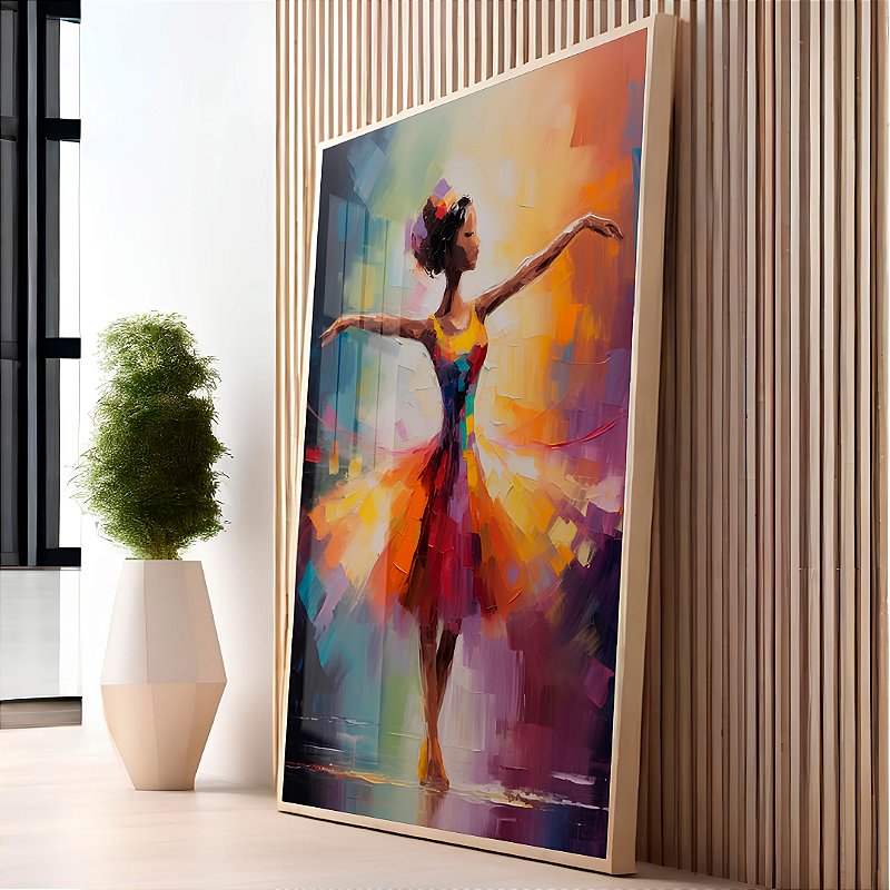 Quadro Canvas Arte A Bailarina 2