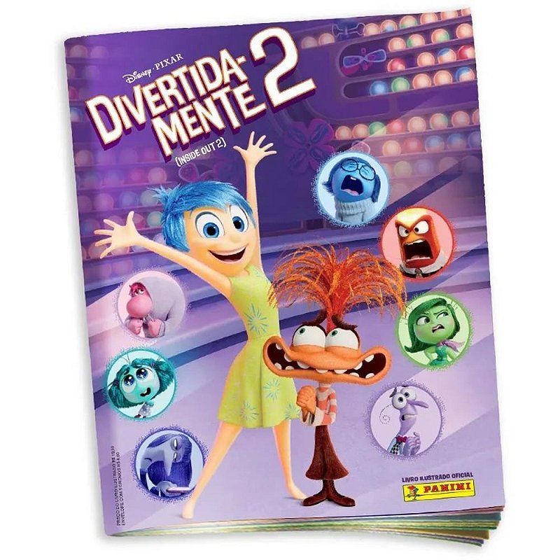Álbum de Figurinhas Divertidamente Movie 2 Brochura - TK Shopping – A ...