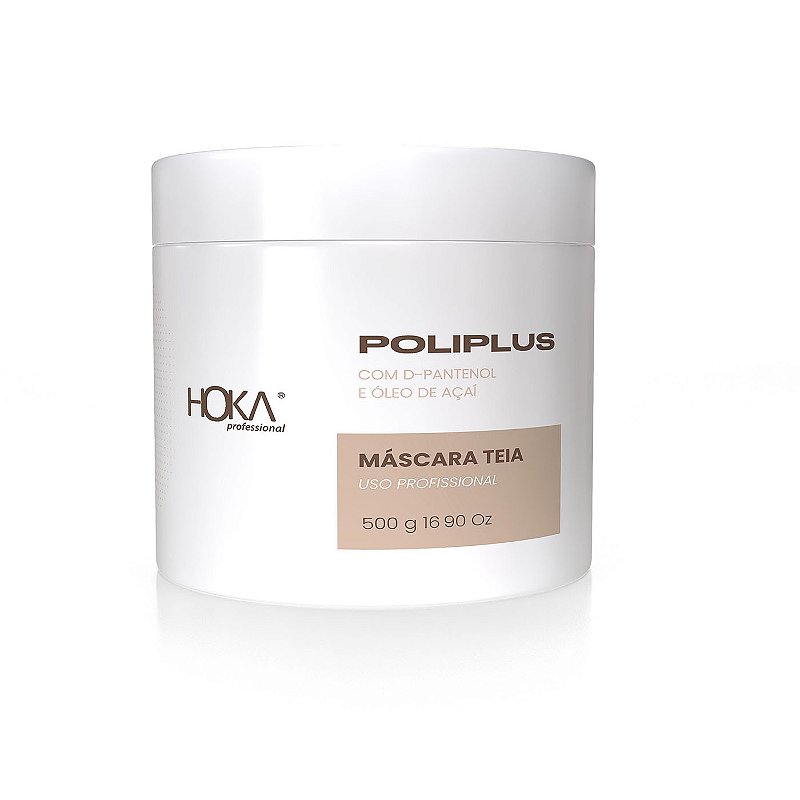 MÁSCARA POLIPLUS TEIA 500gr HOME CARE - HOKA PROFESSIONAL - BY