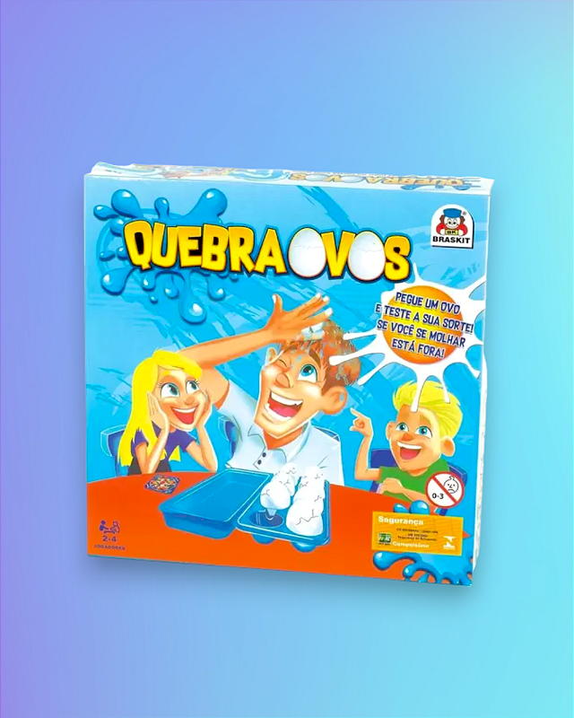 Jogo Quebra Ovos Ovos Braskit - Babu Brinquedos