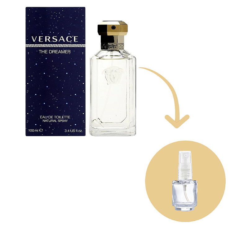 Fracionado Versace The Dreamer Eau de Toilette Masculino - Naudia