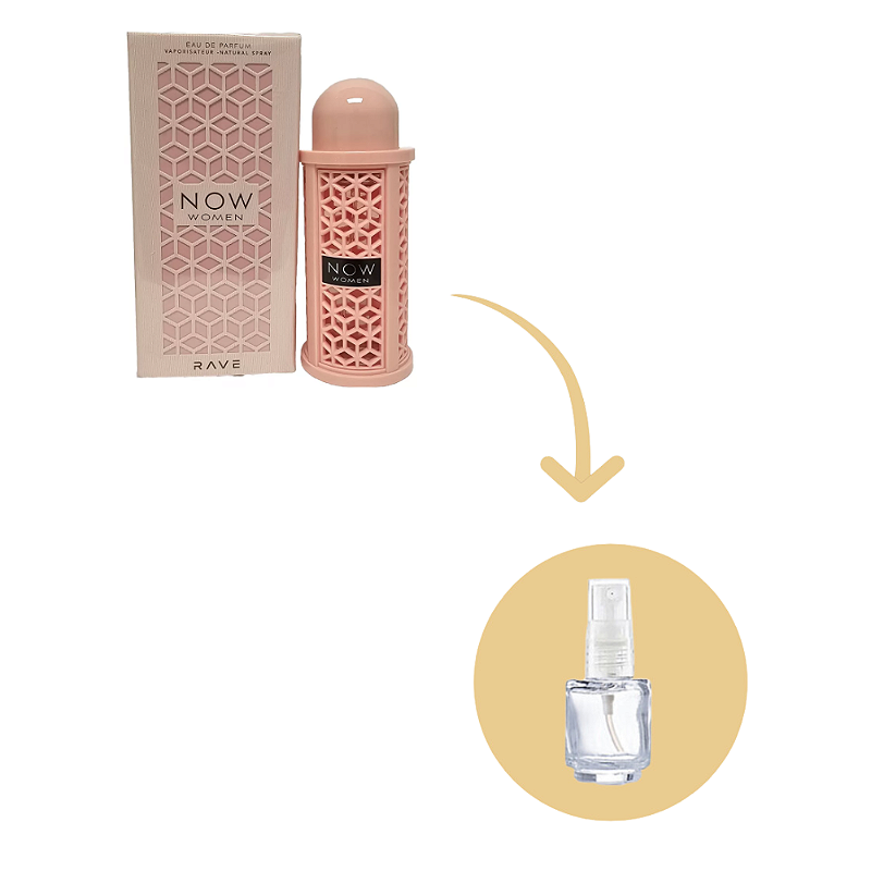 Fracionado Rave Now Women Lattafa - Perfume Feminino Árabe (Ref