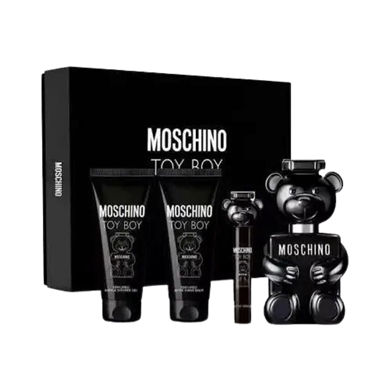 MOSCHINO TOY 2 香水セット 4本 Kit Moschino Toy 2 Masculino 4 peças - Naudia Perfumaria
