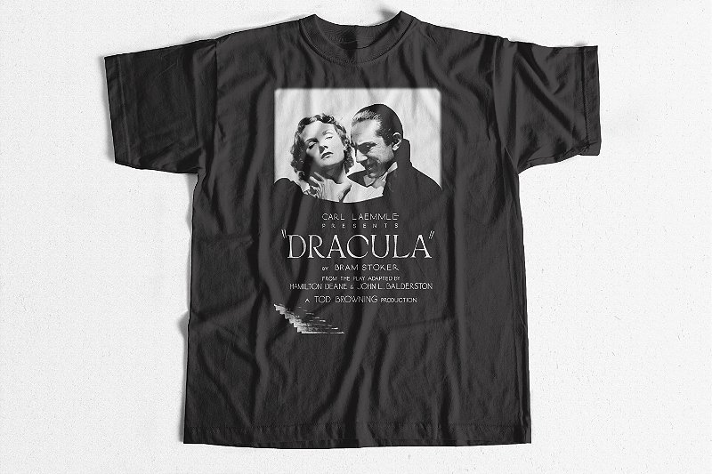 Camiseta Drácula - Camisa 2 - Bela Lugosi - Cine Clássicos Camisetas ...
