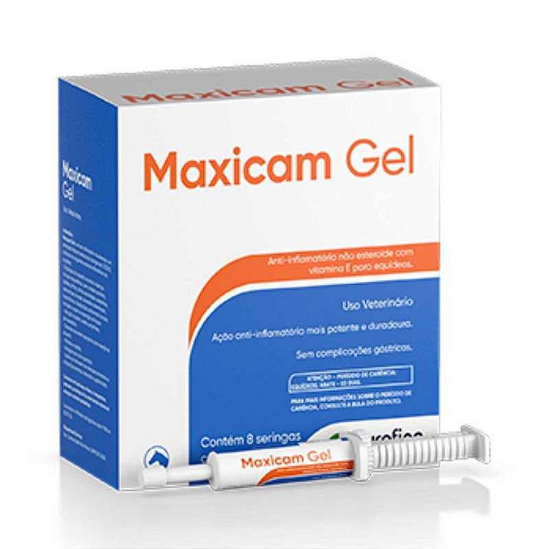 Maxicam Gel 30 Gr Ourofino Kajavet Farmácia Veterinária