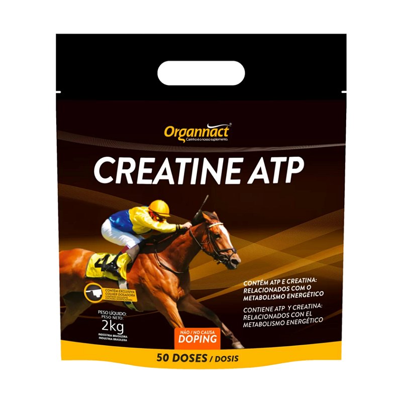 Creatine ATP Pouch 2 kg - Organnact - Kajavet Farmácia Veterinária
