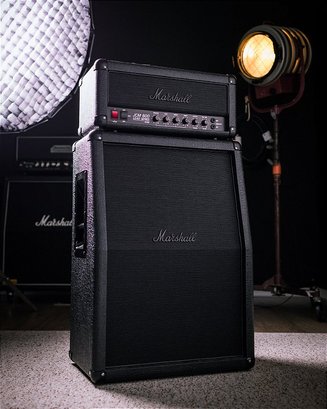 Marshall JCM800 Studio Classic SC20H + Caixa Marshall 2x12 Stealth