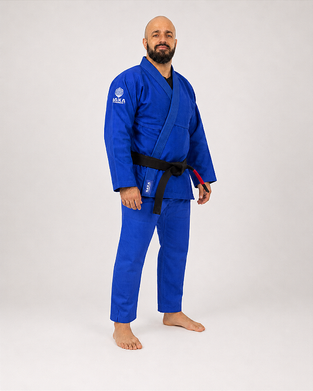 Kimono Jiu Jitsu Haka ONE - Azul - Ideal para iniciantes - Adulto - Unissex