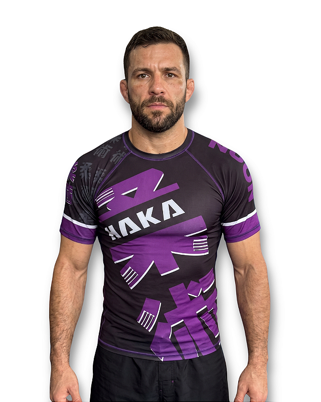 Rashguard Kanji - Roxa