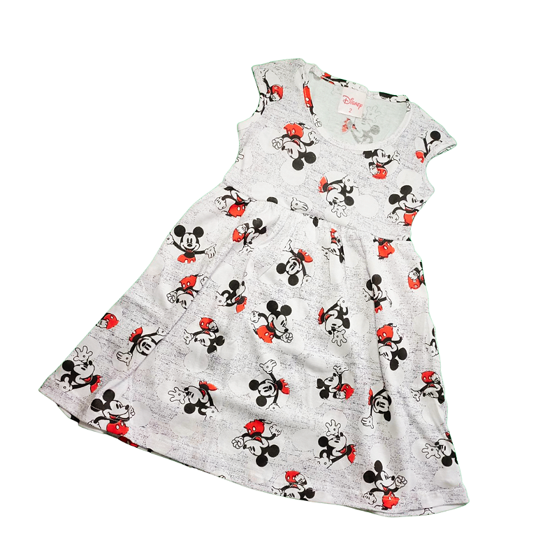 Vestido best sale mickey infantil