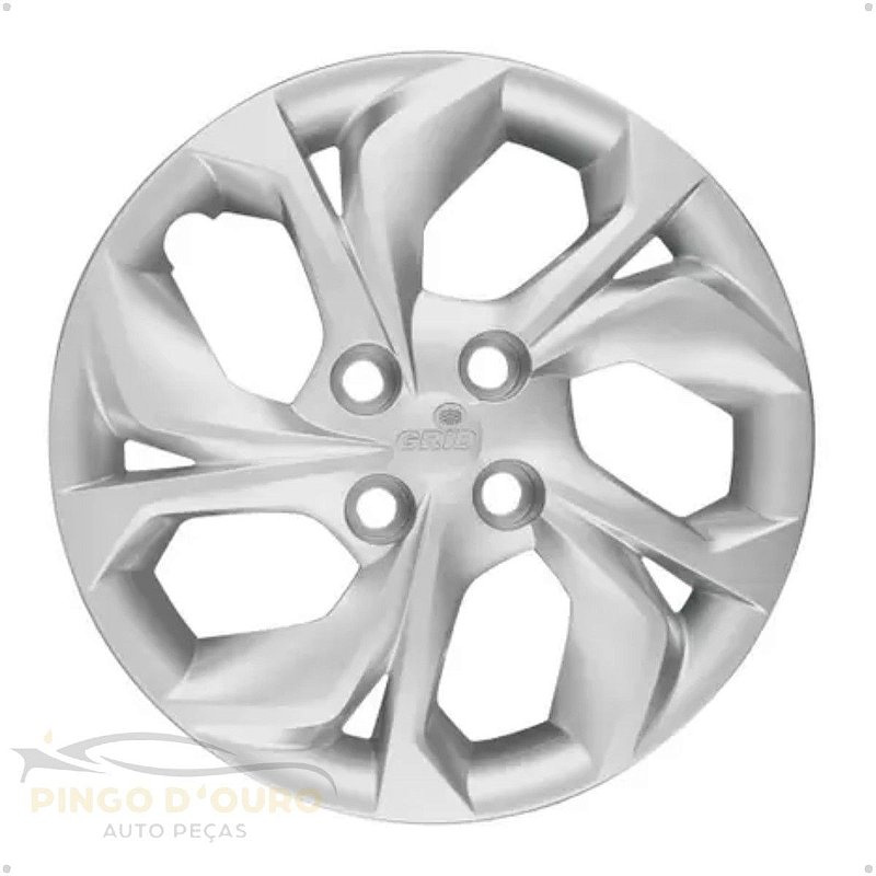 Calota Aro 15 Parafuso Grid 193CP-PTA-U - Auto Peças Pingo D' ouro