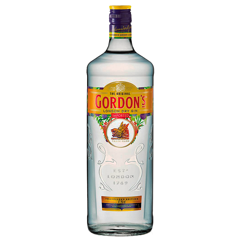 GORDONS DRY GIN パブミラー gordon-s-dry-gin---0-75l-x-12-