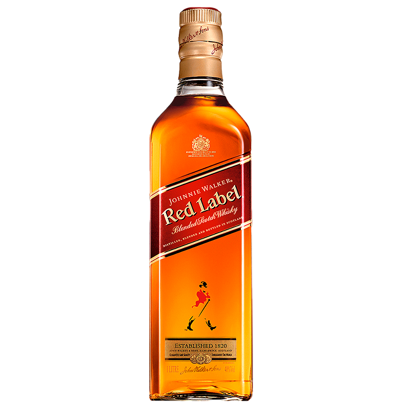 Johnnie Walker Red Label Blended Scotch Whisky 1000ml - Winecomvoce