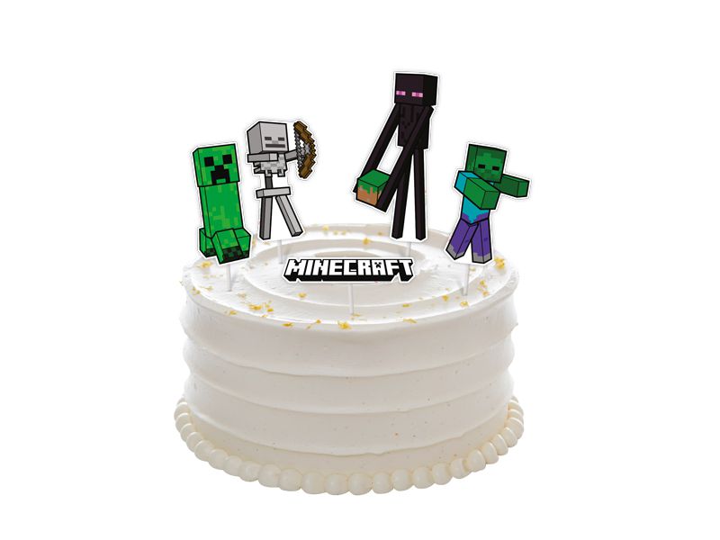 TOPO DE BOLO FESTA MINECRAFT - MINI PIXELS - 05 PEÇAS - JUNCO - Loja do  Abençoado Festas Artigos para festas e Decoração de Aniversário com os  melhores preços e condições ! Compra 100% Segura