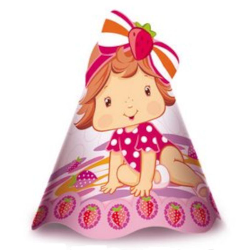 Chapéu Aniversário Regina Strawberry Baby 8Un Chapéu Aniversário Strawberry Baby (7891175229609)