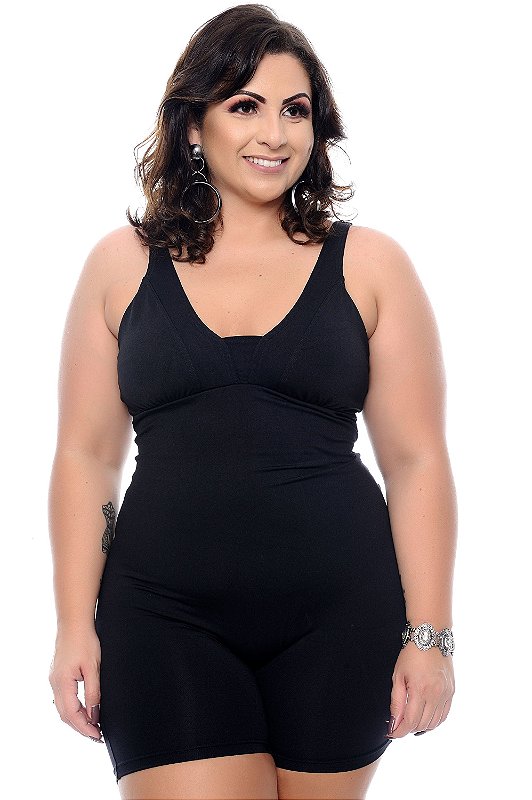 Maiô Plus Size De Perninha Maragogi - Daluz Plus Size | Loja Online