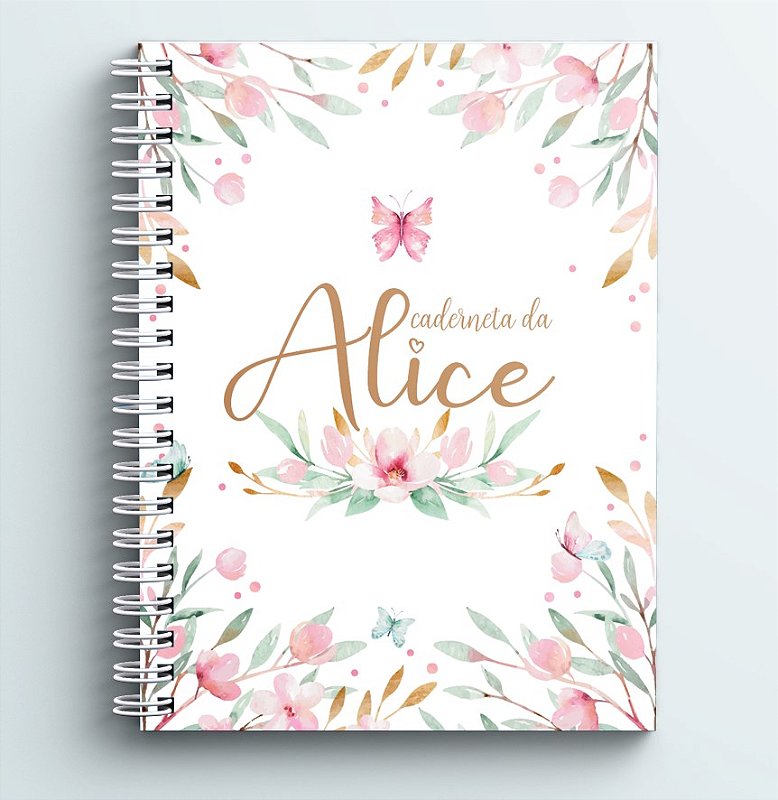 Caderneta de Vacina - Floral