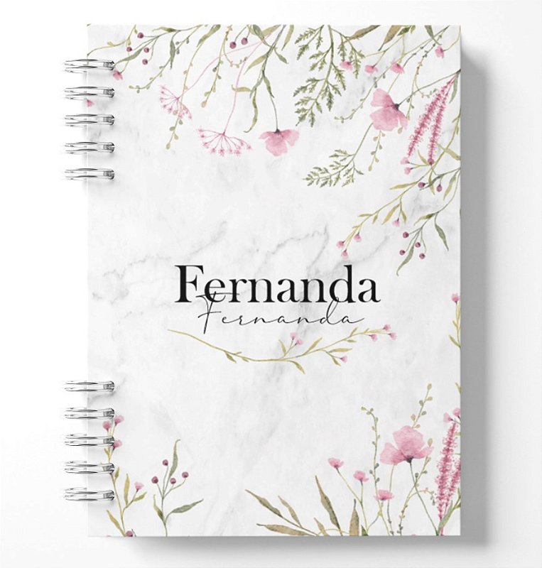Planner Personalizado - Flores