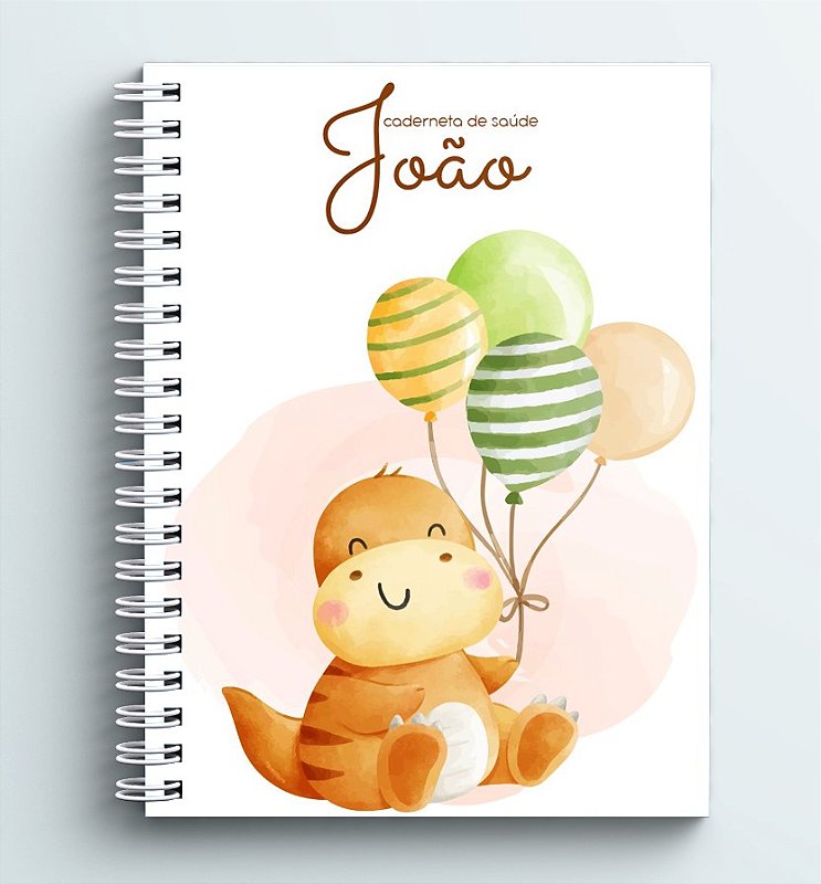 Caderneta de Saúde - Dinossauro