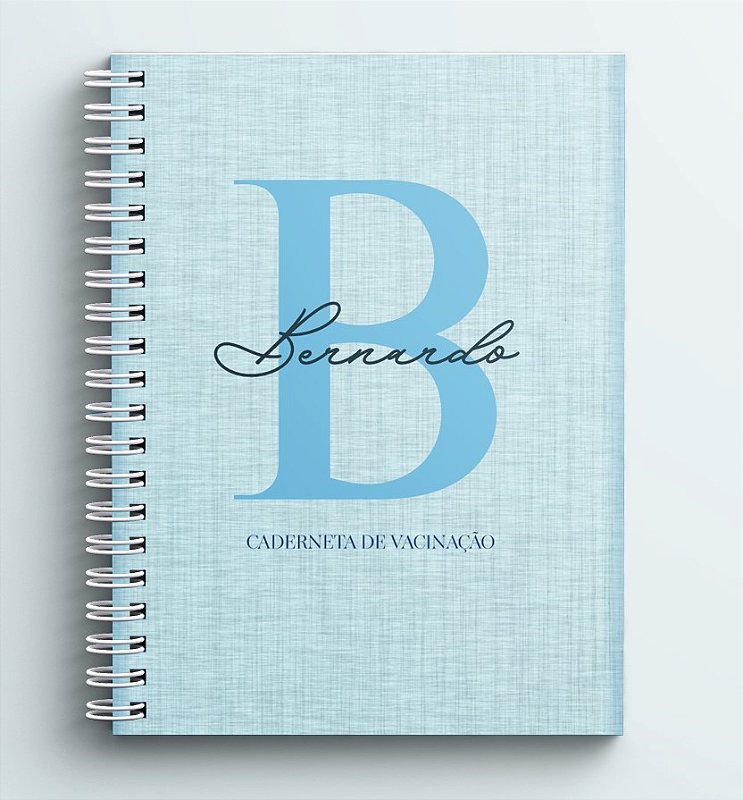 Caderneta de Saúde Menino - Linho Inicial