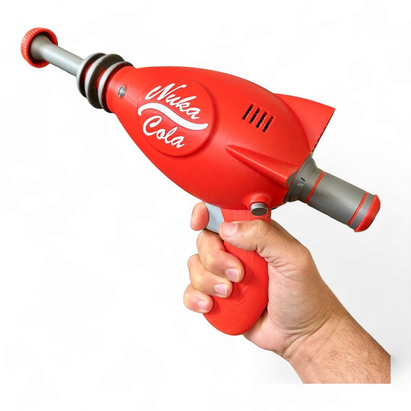 Fallout 4 Thirst Zapper Equipamento Temático Nuka-Cola Figura de