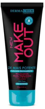 Sabonete Demaquilante New Make Out 100ml - Dermachem