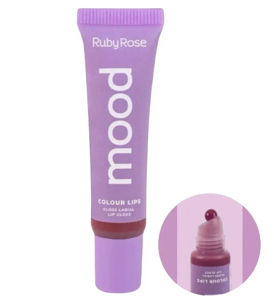 Lip Gloss Labial Mood Ruby Rose