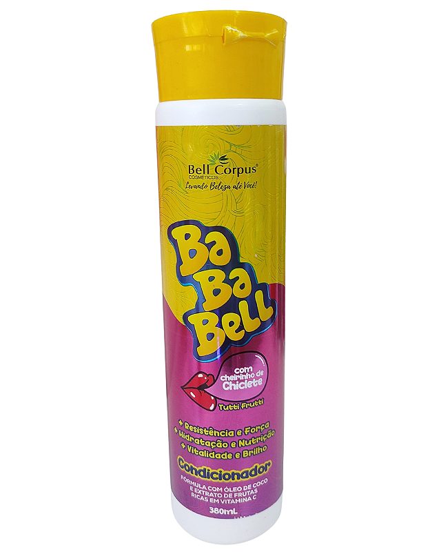 Condicionador Bababell Tutti Frutti 380ml Bell Corpus
