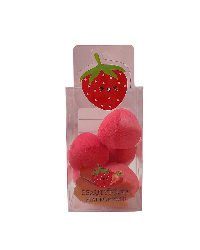 Kit mini esponjas morango
