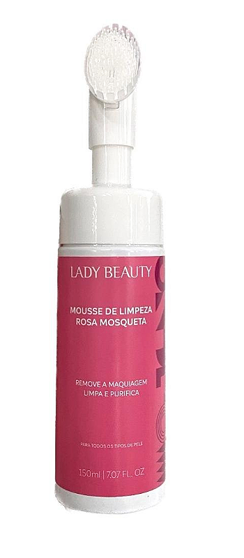 Sabonete Mousse Rosa Mosqueta Lady Beauty 150ml