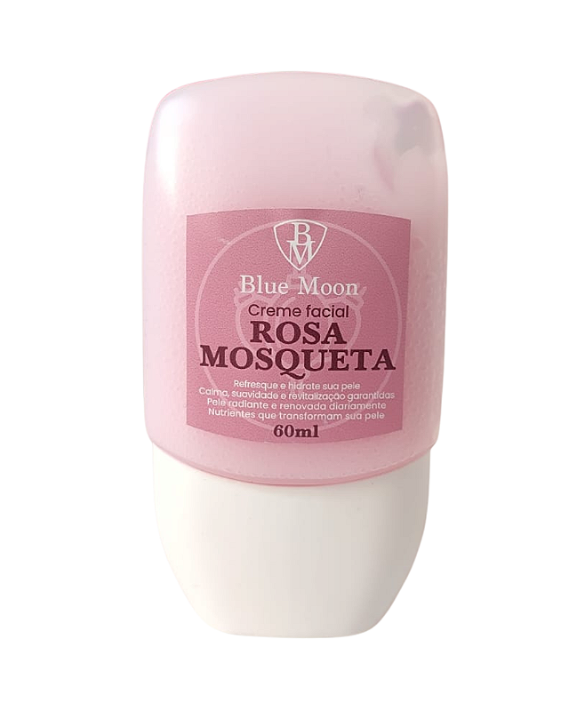 Creme Facial Rosa Mosqueta Blue Moon 60ml