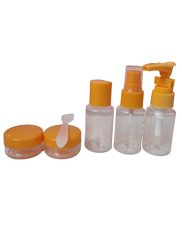 Kit De Frascos Para Viagem
