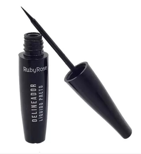 Delineador Liquido Preto - Ruby Rose