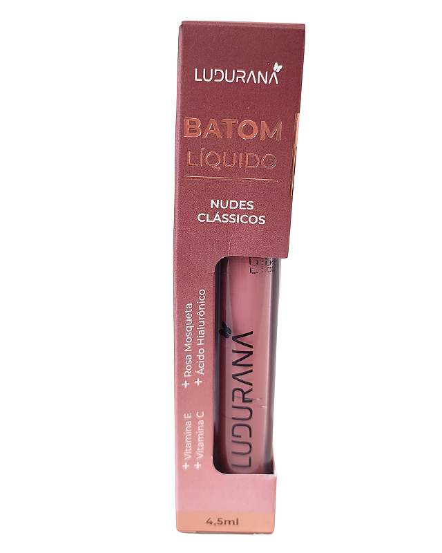 Batom Líquido Nude Clássicos Ludurana - COR OUTONO