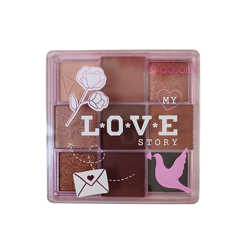 Paleta de sombras Love Story Sp Colors