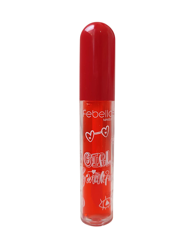 Lip Gloss Labial Girl Beautiful Febella - COR 04