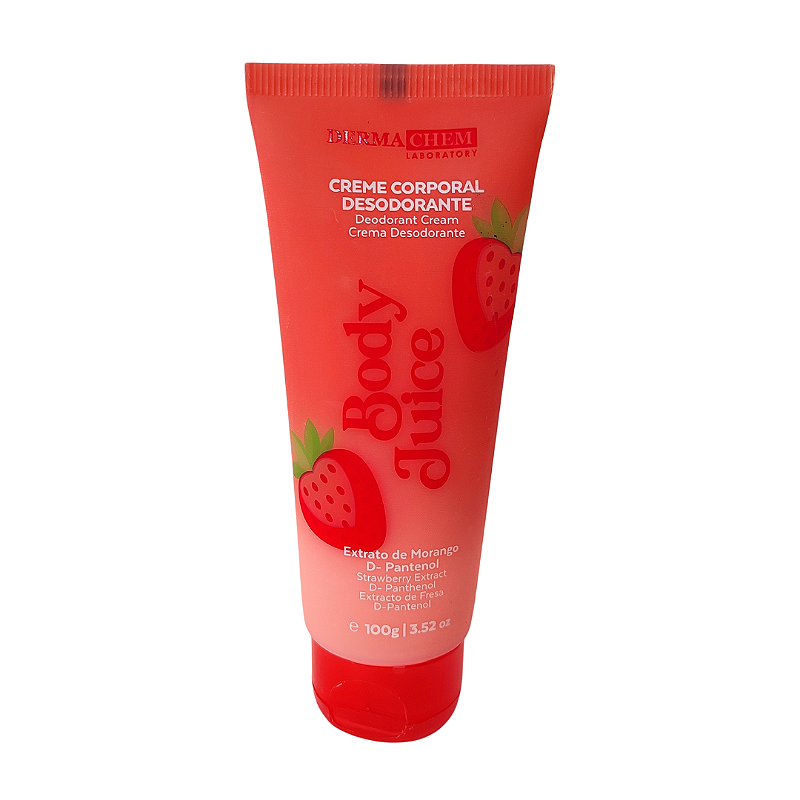 Creme Corporal Morango Dermachem