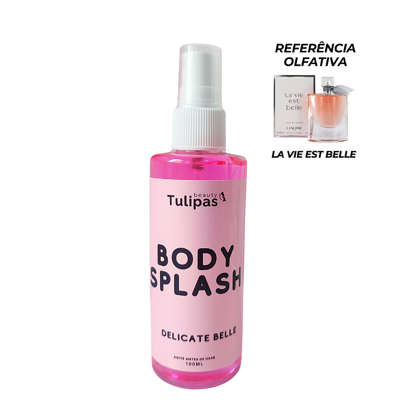 Body splash delicate belle Tulipas Beauty 100ml