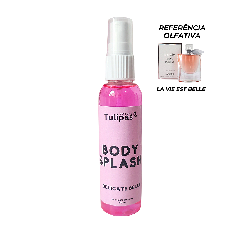 Body splash delicate belle Tulipas Beauty 60ml