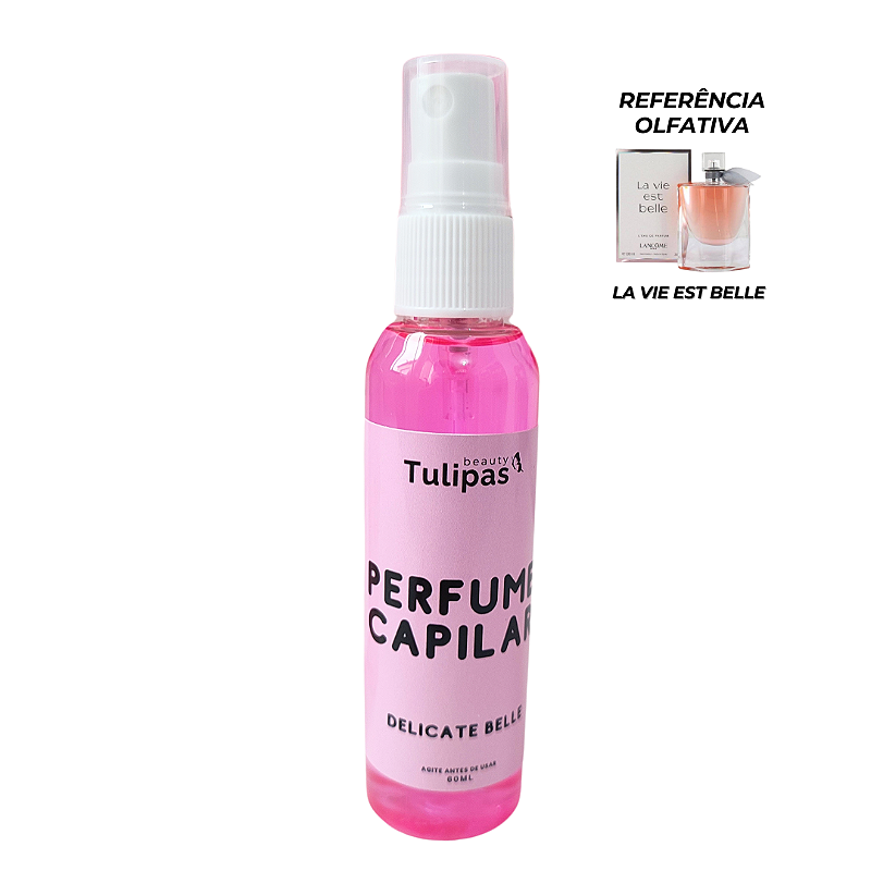 Perfume Capilar delicate belle Tulipas Beauty 100ml