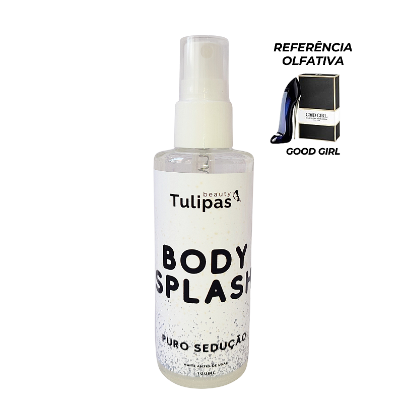 Body splash Puro Sedução Tulipas Beauty 100ml