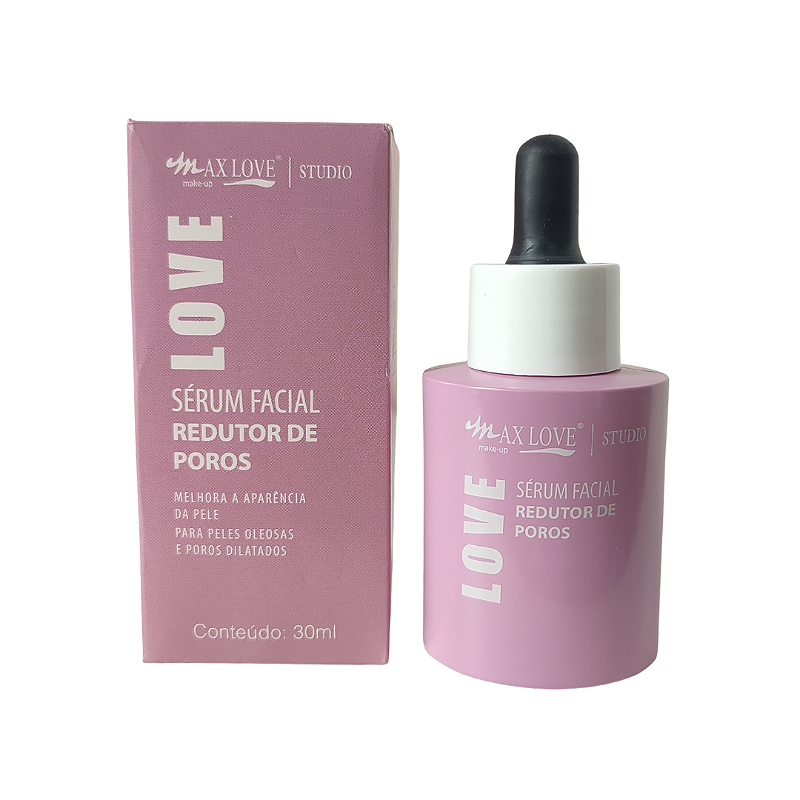 Sérum Facial Redutor de Poros Max Love