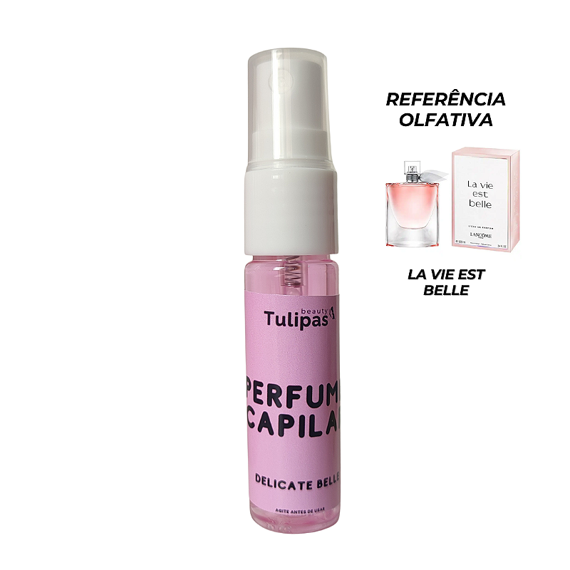 Perfume Capilar Delicate Belle Tulipas Beauty 15ml