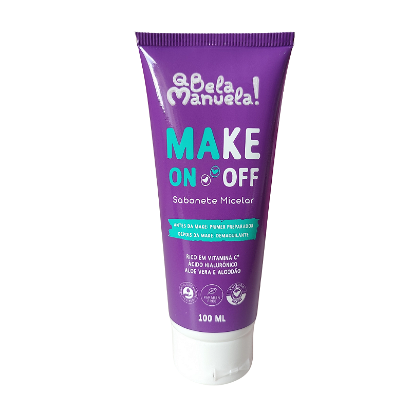Sabonete Make On Off Q Bela Manuela 100ml